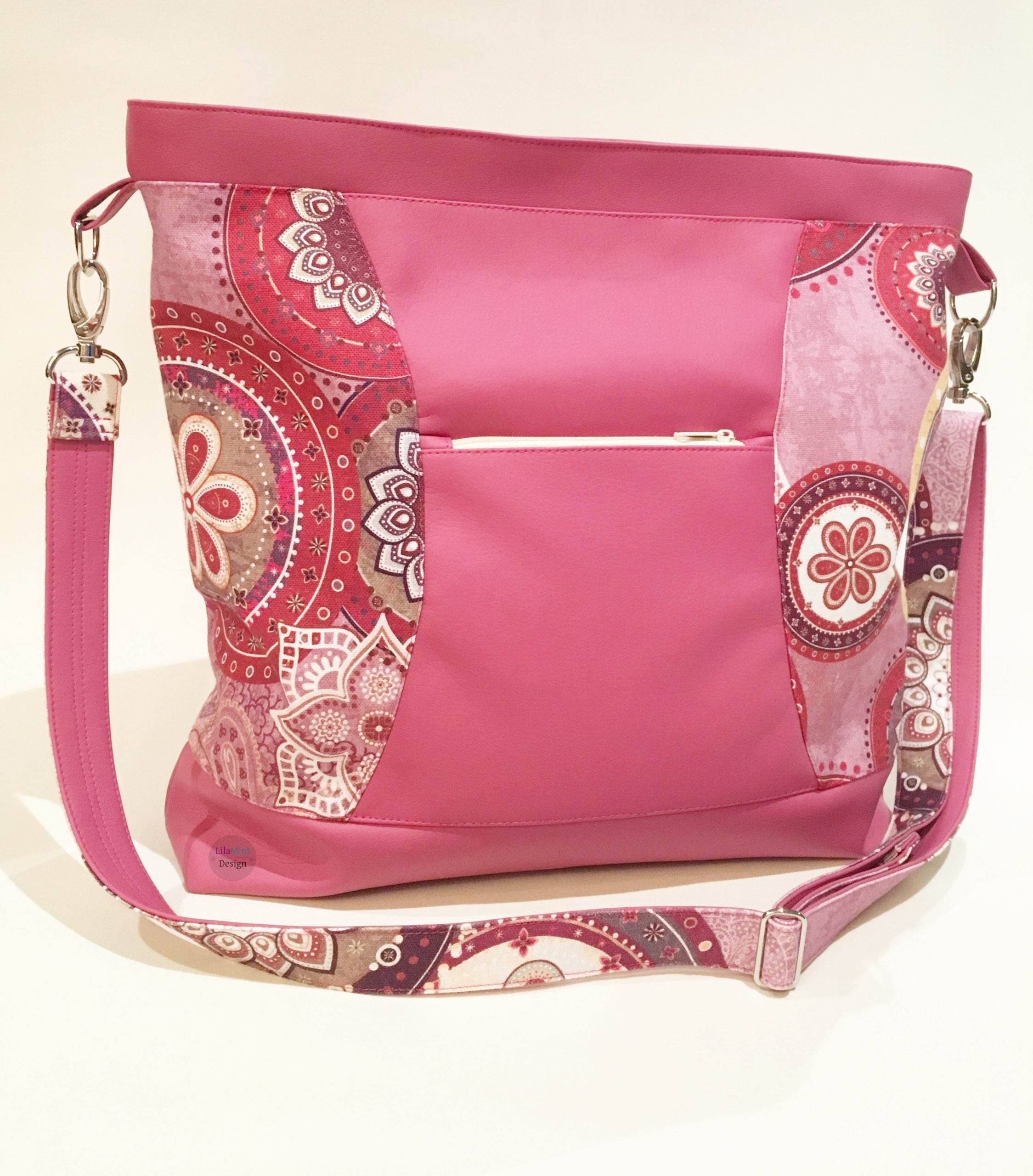 eBook Schultertasche PENNSYLVANIA2 Nähanleitung Schnittmuster - Sewando