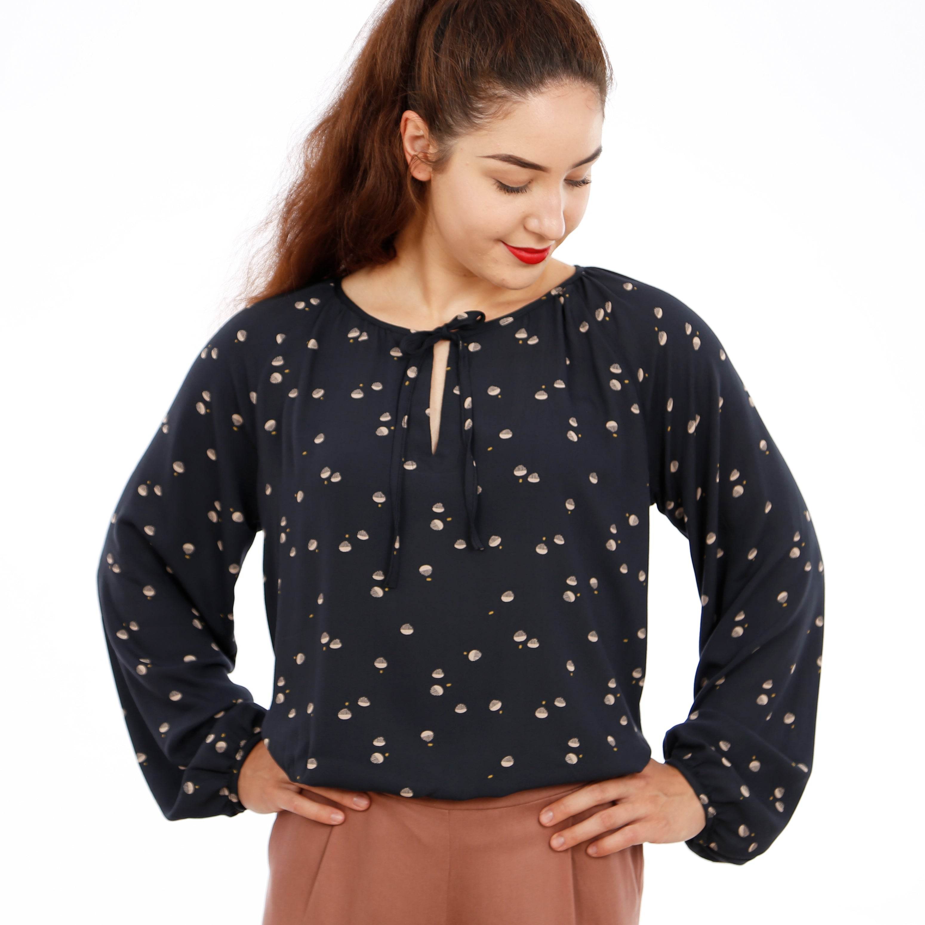 Bluse FRAU KRISSI | Schnittmuster Gr. XS – XXL - Sewando