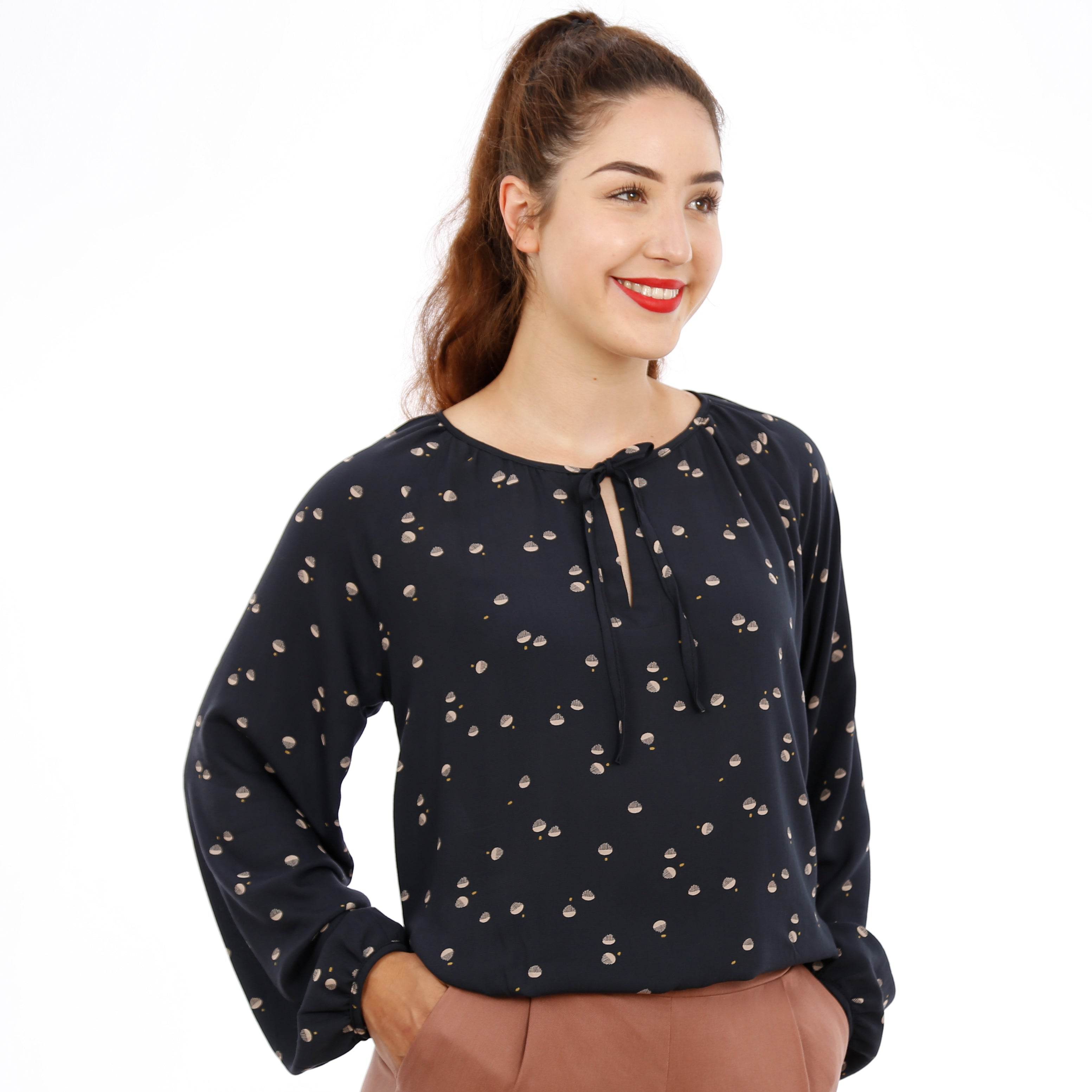 Bluse FRAU KRISSI | Schnittmuster Gr. XS – XXL - Sewando