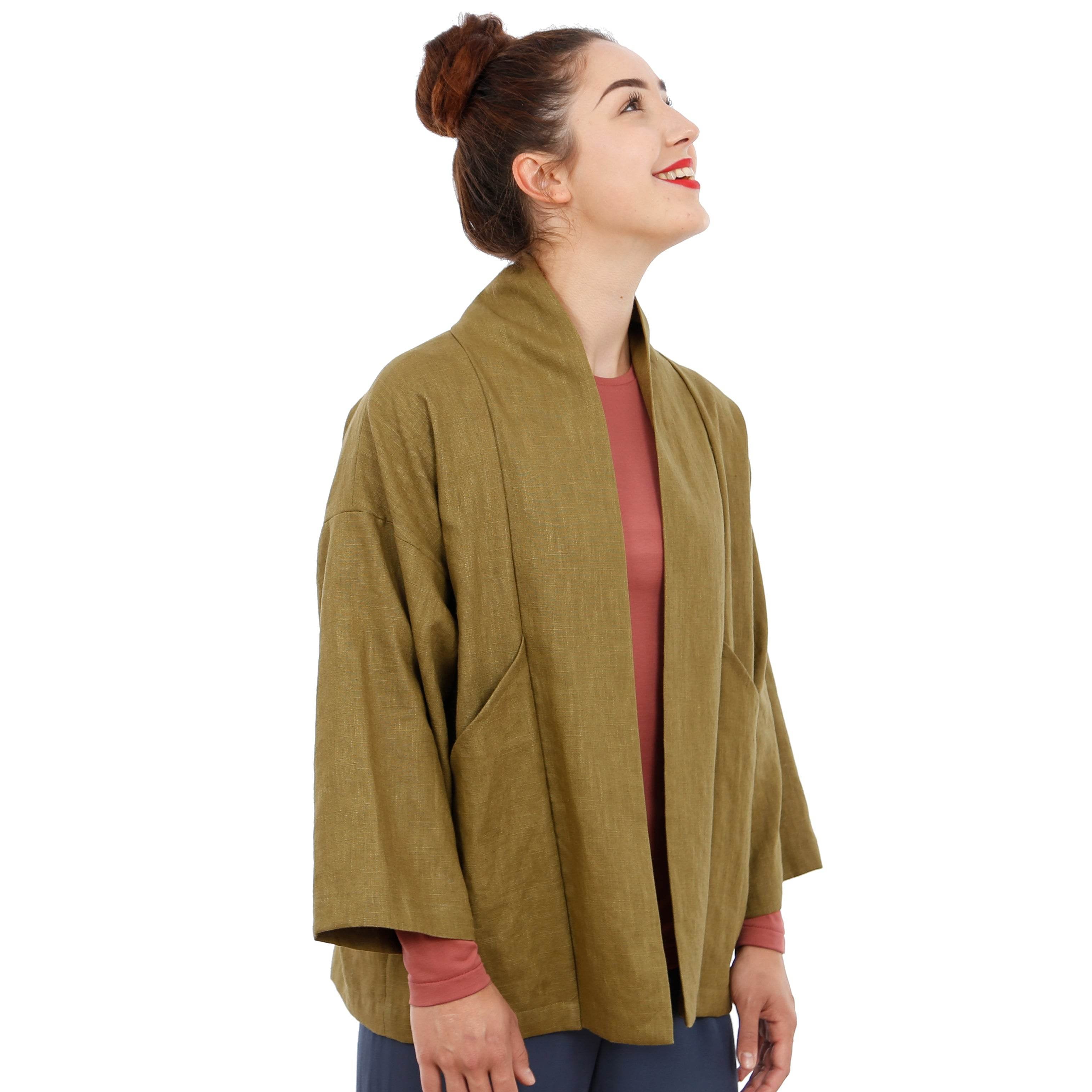 Kimonojacke FRAU SINA | Schnittmuster Gr. XS-XXL : - Sewando