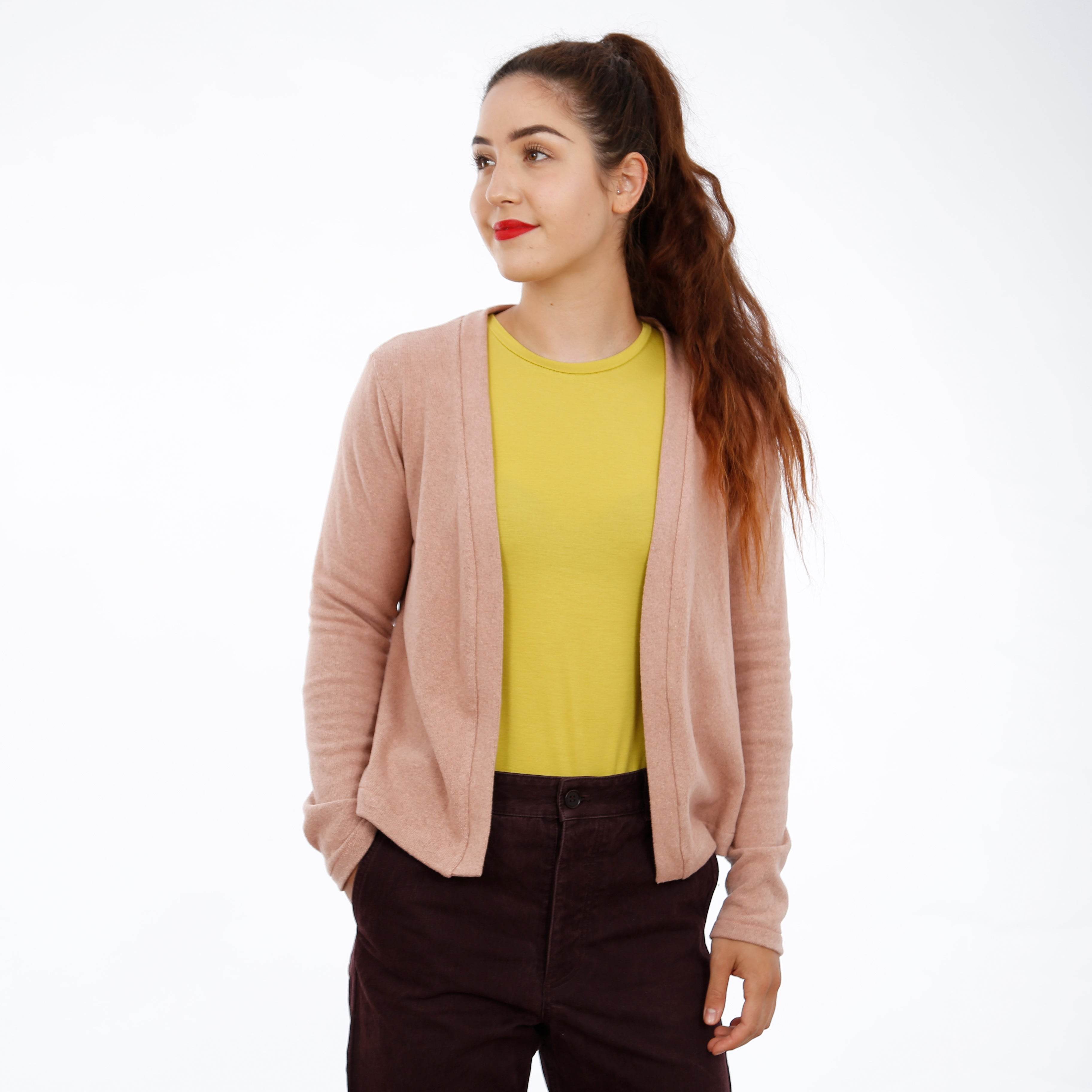 Cardigan FRAU JACKY | Schnittmuster Gr. XS-XXL : - Sewando
