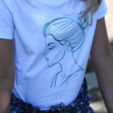 Frau mit Bun - Sprüche - Plotterdatei - Sewando