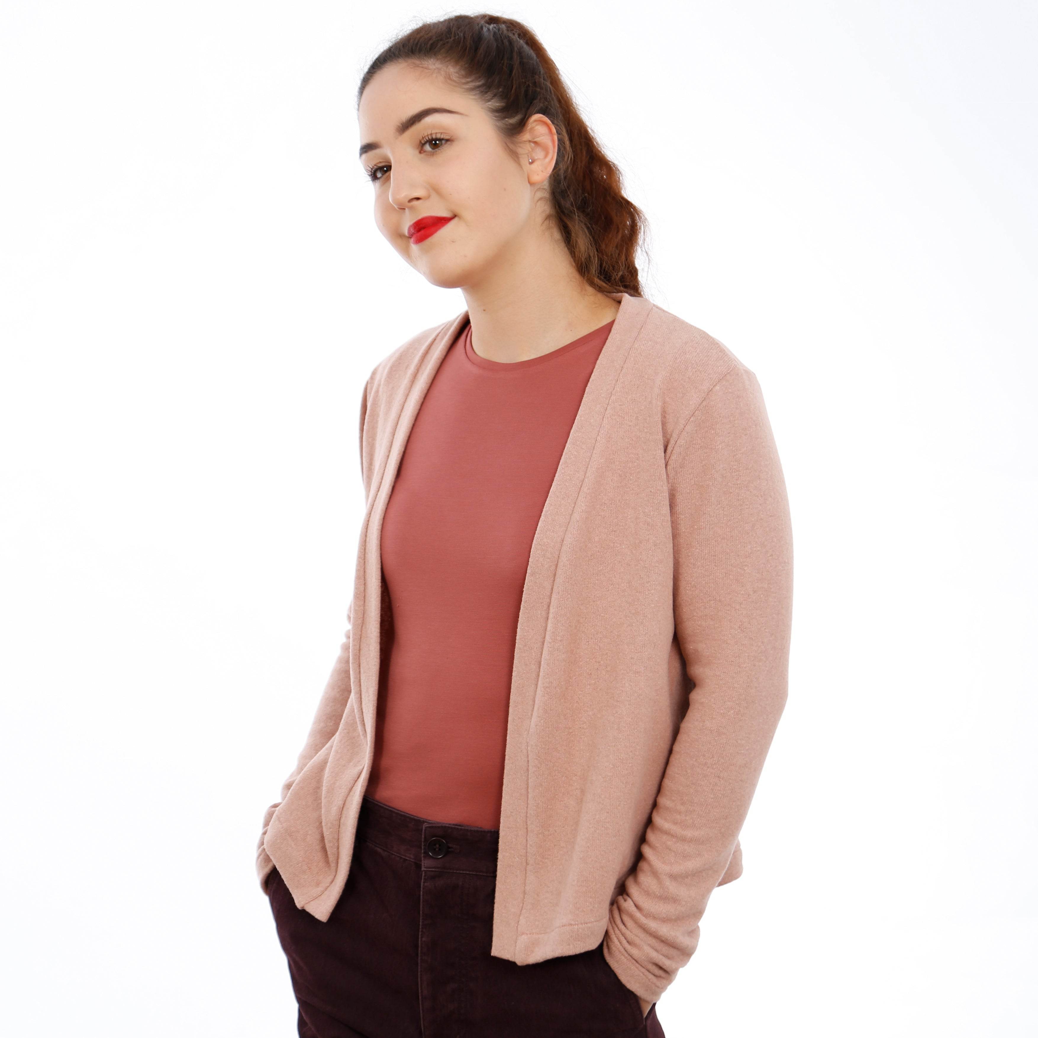 Cardigan FRAU JACKY | Schnittmuster Gr. XS-XXL : - Sewando
