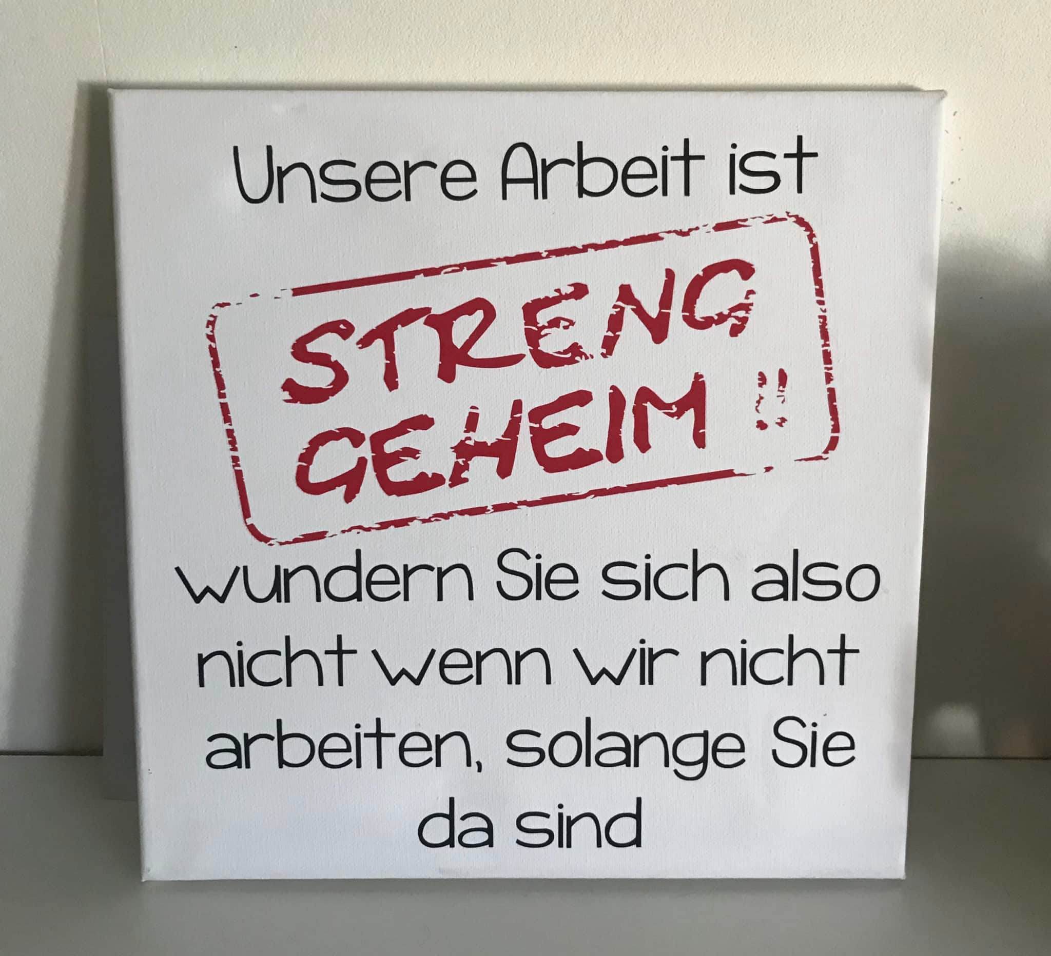 Streng geheim! | SVG, DXF, PNG Plotterdatei, Laserdatei - Sewando