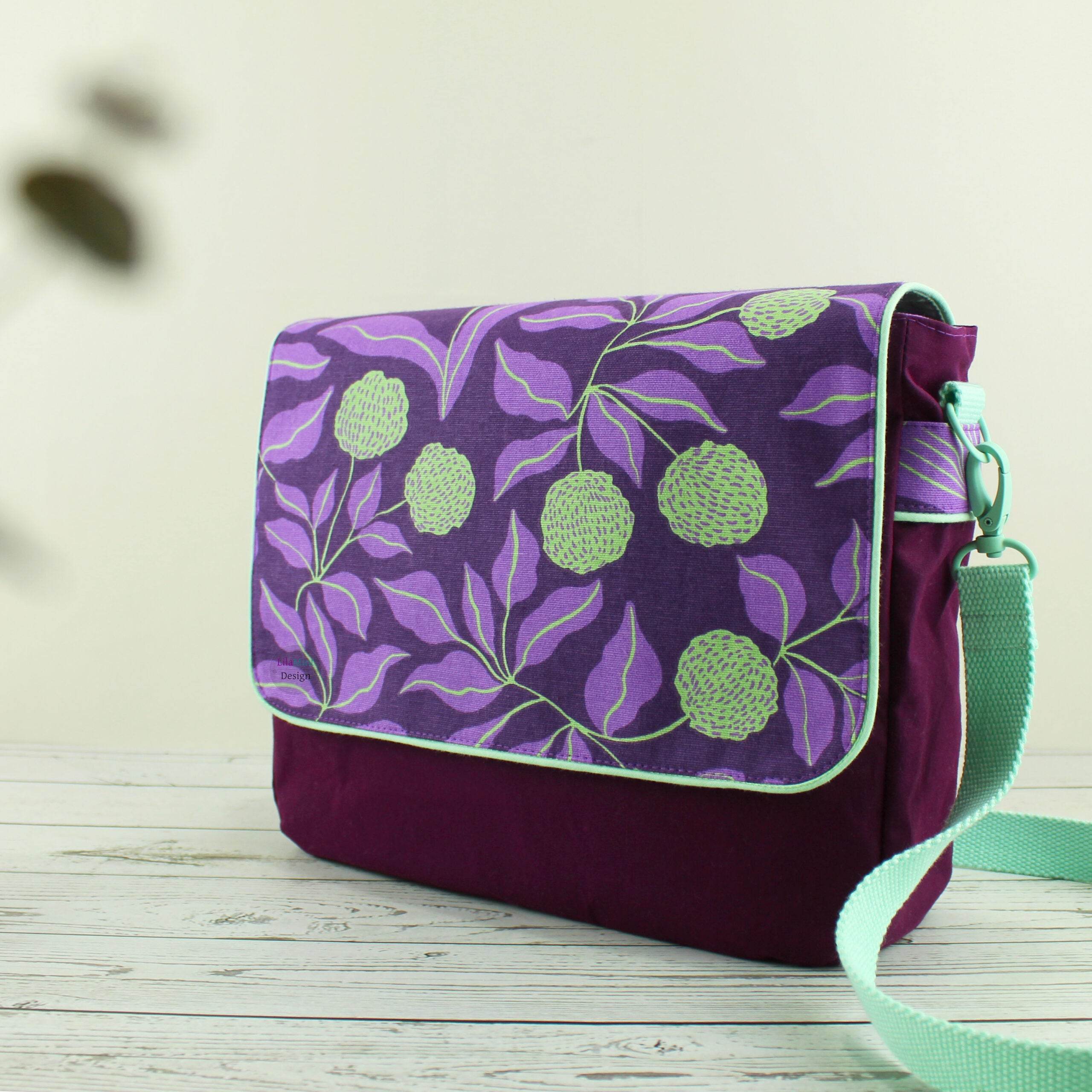 eBook CrossbodyBag WISCONSIN30 Nähanleitung Schnittmuster - Sewando