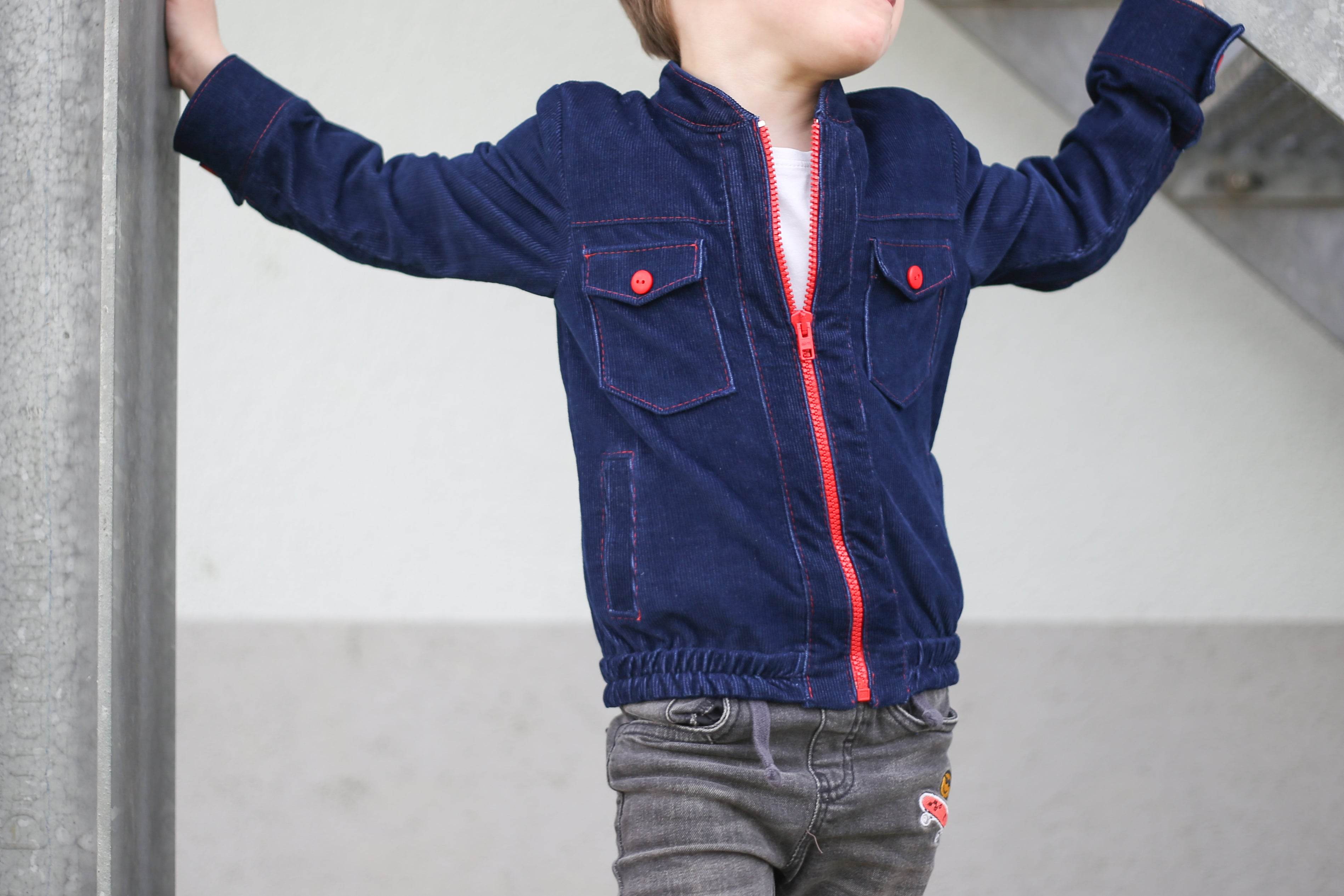 Schnittmuster Jacke Angelo Gr. 86-140 - Sewando