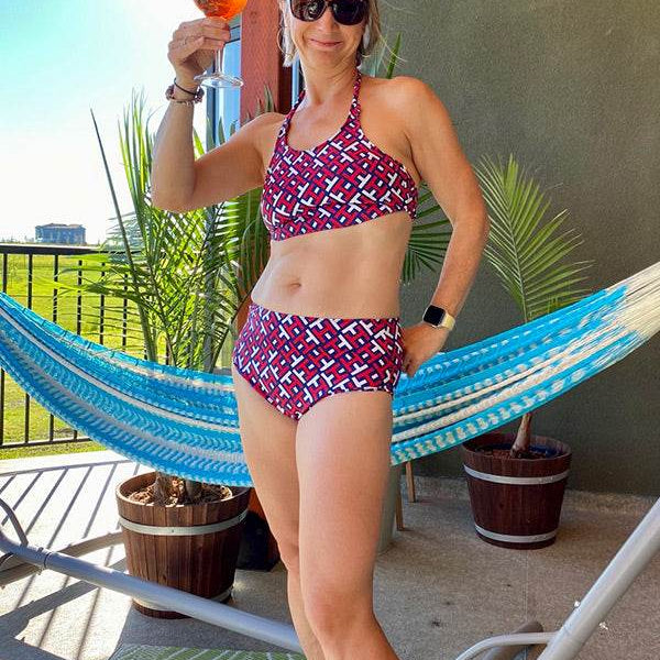Schnittmuster ISAURA -Monokini, Bikini, Tankini, Gr. 34-54 - Sewando