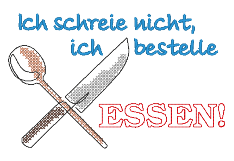 Stickdatei - Sprüche-Set für Babylätzchen - Sewando