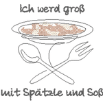 Stickdatei - Sprüche-Set für Babylätzchen - Sewando