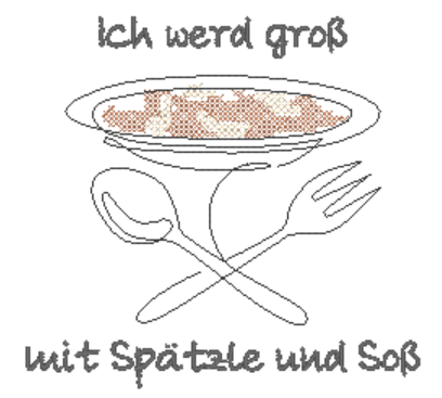 Stickdatei - Sprüche-Set für Babylätzchen - Sewando