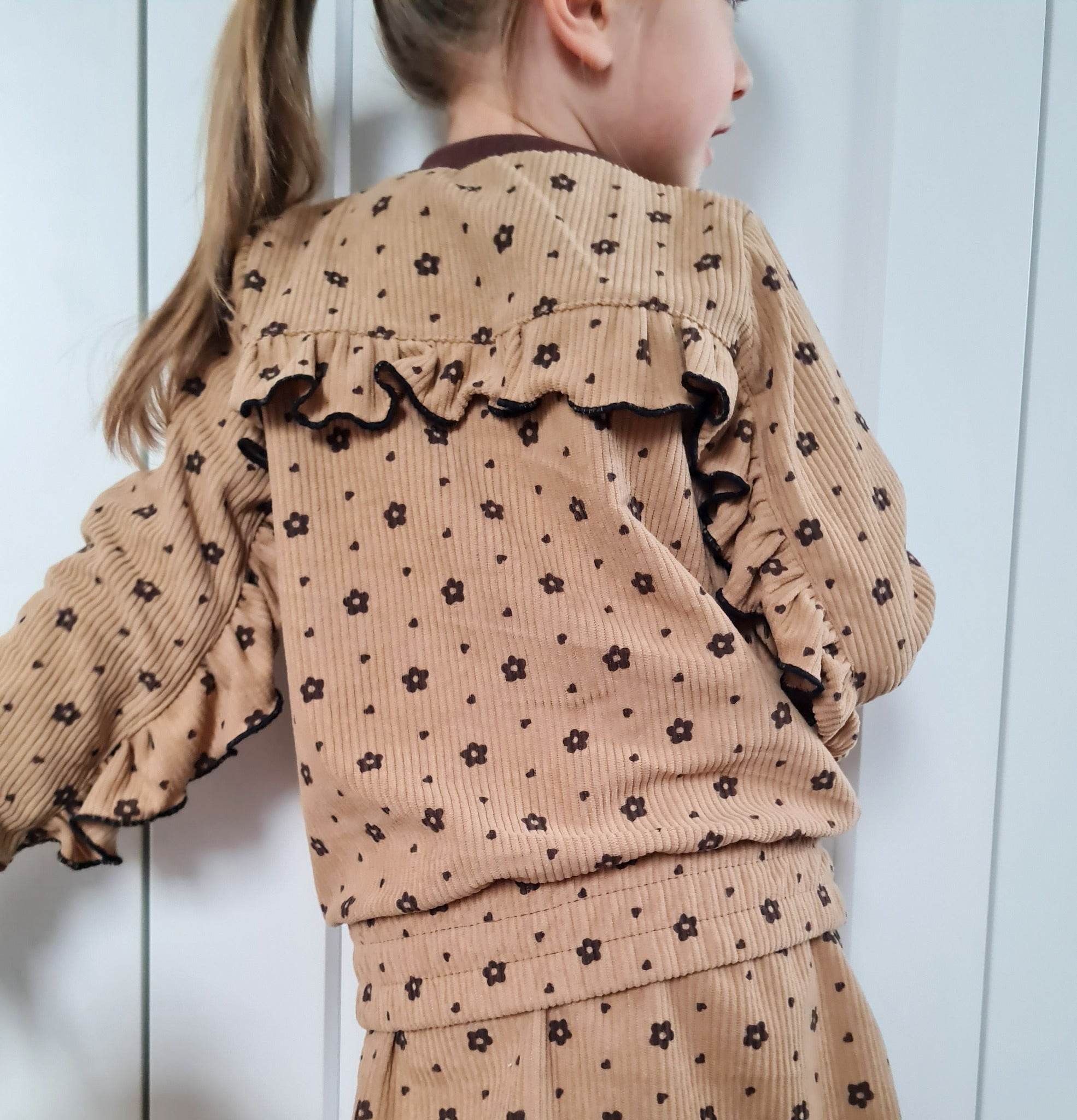 Schnittmuster Morgentau – College-Jacke Größen 86-152 - Sewando