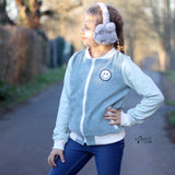 Schnittmuster Morgentau – College-Jacke Größen 86-152 - Sewando