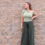 Schnittmuster Hose Jade Culotte Gr. A - M DE/EN/FR HU 86-134cm - Sewando