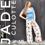 Schnittmuster Hose Jade Culotte Gr. A - M DE/EN/FR HU 86-134cm - Sewando