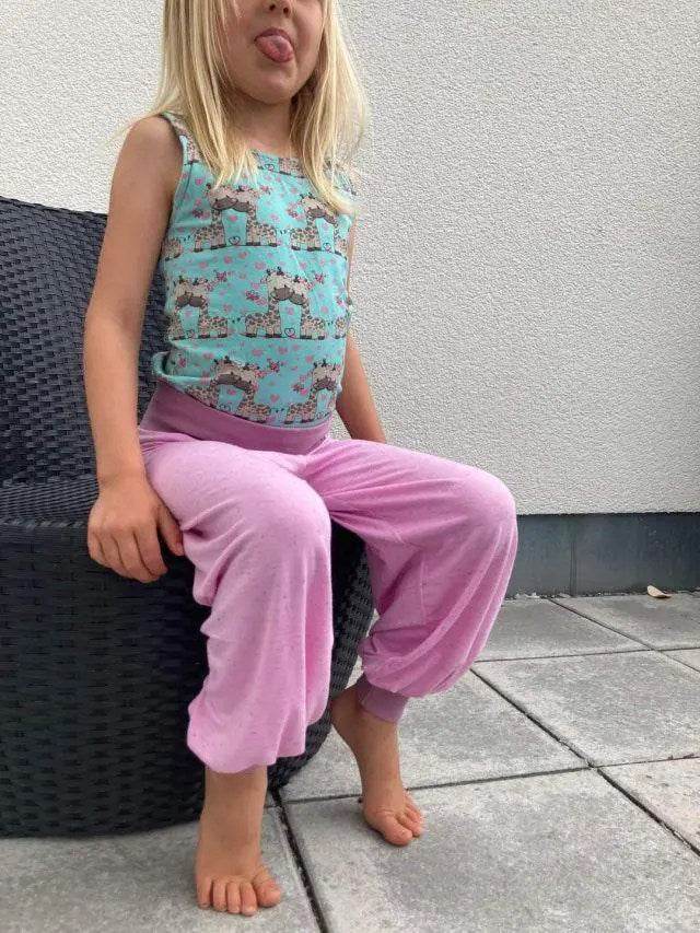 Schnittmuster Hose Jade Kids Gr. 98 - 158 DE - Sewando