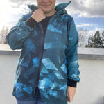 Schnittmuster Sweatjacke Labradorit Gr. 32 - 58 DE - Sewando