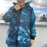 Schnittmuster Sweatjacke Labradorit Gr. 32 - 58 DE - Sewando
