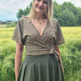 Schnittmuster Wrap-Crop-Top Jaspis Gr. S - XXXL DE - Sewando