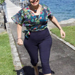 Schnittmuster Wrap-Crop-Top Jaspis Gr. S - XXXL DE - Sewando