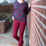 Schnittmuster Hose Jeggings Granat Gr. 32 - 56 DE - Sewando