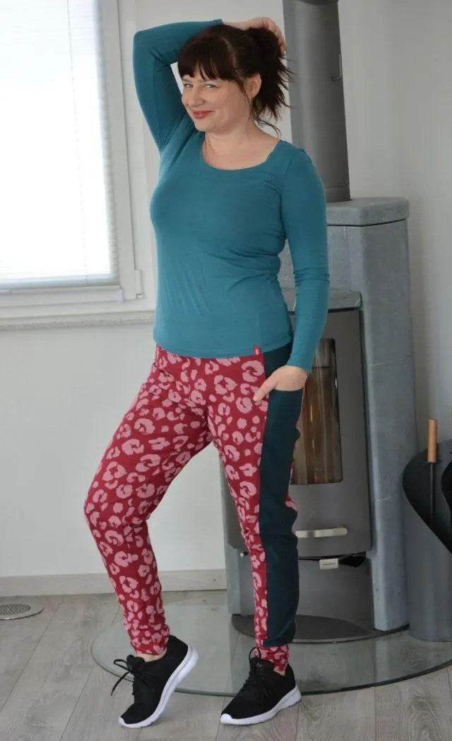 Schnittmuster Joggingpants Jardin Gr. A - M DE/EN/FR HU 86-134cm - Sewando