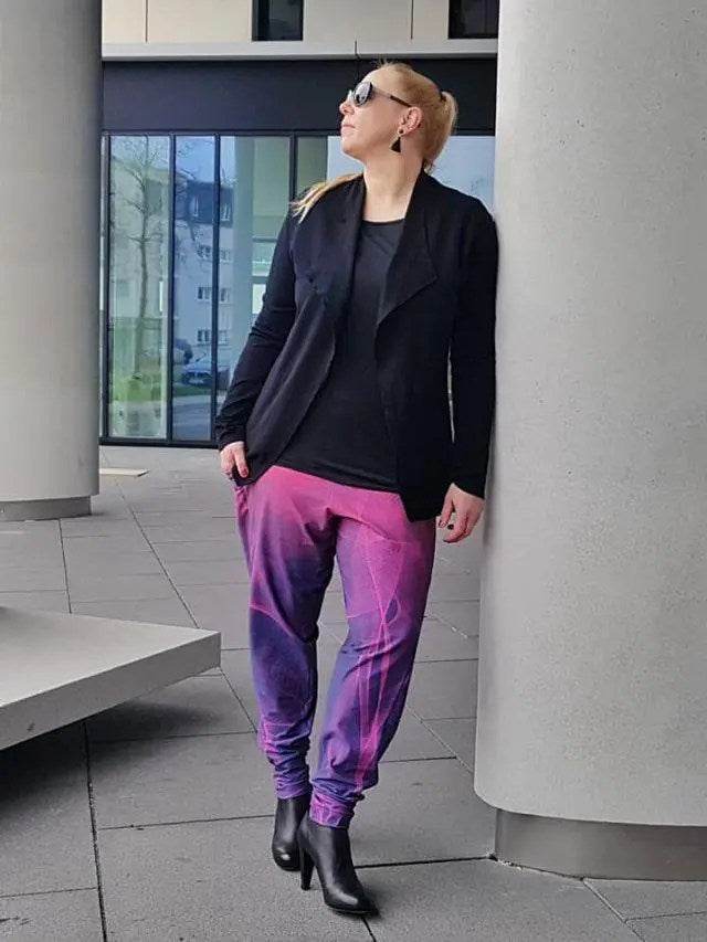 Schnittmuster Joggingpants Jardin Gr. A - M DE/EN/FR HU 86-134cm - Sewando