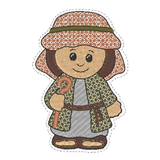 Stickdatei - Krippenfiguren für Holzspieße - Sewando