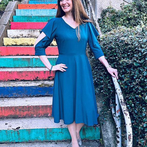 Schnittmuster KATIANE Set für Bluse und Kleid Gr. 34-54 - Sewando