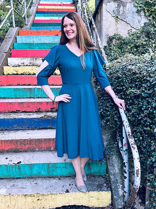 Schnittmuster KATIANE Set für Bluse und Kleid Gr. 34-54 - Sewando