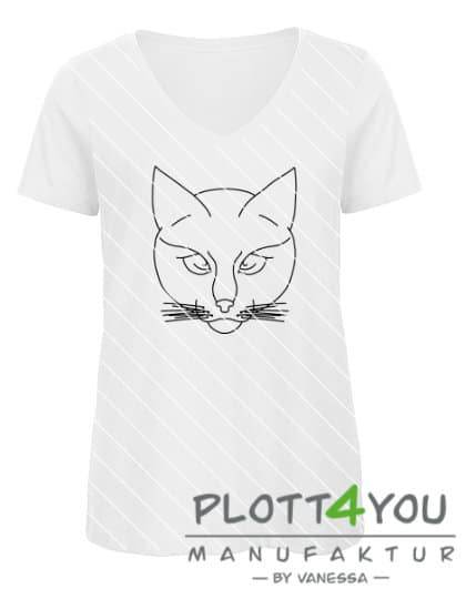 Katze | SVG, DXF, PNG Plotterdatei, Laserdatei - Sewando