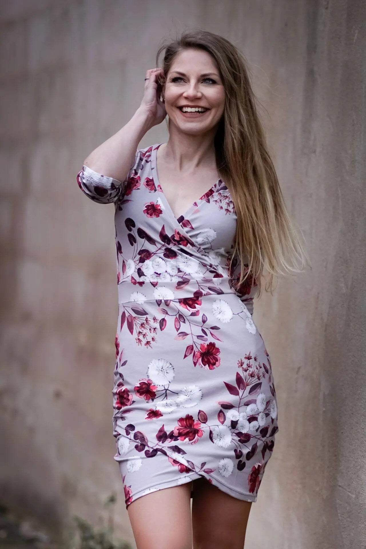 Schnittmuster Kleid Kabamba Gr. 32 - 56 DE - Sewando