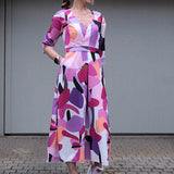 Schnittmuster Kevia - Kleid mit Kellerfalte Gr. 34-54 - Sewando