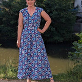 Schnittmuster Kevia - Kleid mit Kellerfalte Gr. 34-54 - Sewando