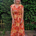 Schnittmuster Kevia - Kleid mit Kellerfalte Gr. 34-54 - Sewando