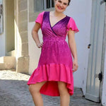 Schnittmuster Kleid Amazonit Gr. 32 - 56 DE - Sewando