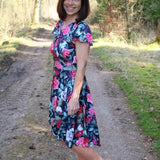 Schnittmuster Kleid Amazonit Gr. 32 - 56 DE - Sewando