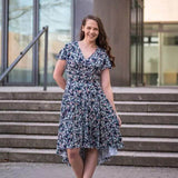 Schnittmuster Kleid Amazonit Gr. 32 - 56 DE - Sewando