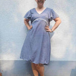 Schnittmuster Basic-Dress Basalt Gr. A - M DE/EN/FR BU 76-134cm - Sewando