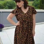 Schnittmuster Basic-Dress Basalt Gr. A - M DE/EN/FR BU 76-134cm - Sewando