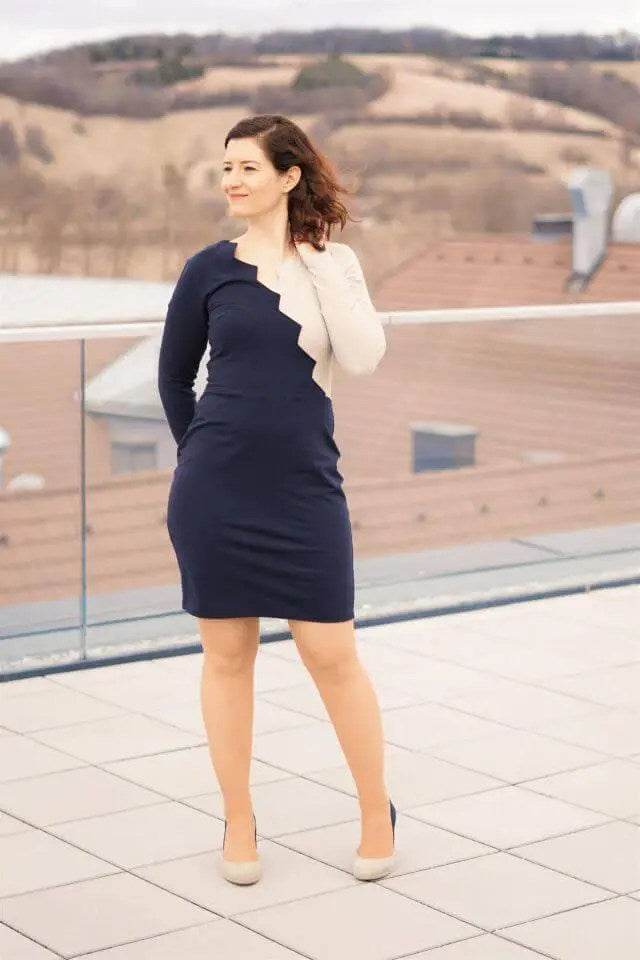 Schnittmuster Kleid Onyx Gr. 32 - 56 DE - Sewando