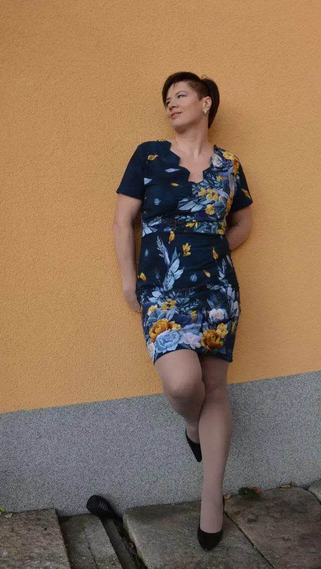 Schnittmuster Kleid Onyx Gr. 32 - 56 DE - Sewando