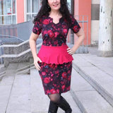 Schnittmuster Kleid Onyx Gr. 32 - 56 DE - Sewando