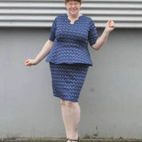 Schnittmuster Kleid Onyx Gr. 32 - 56 DE - Sewando