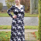 Schnittmuster Kleid Rosenquarz Gr. A - M DE/EN/FR - Sewando