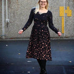 Schnittmuster Kleid Rosenquarz Gr. A - M DE/EN/FR - Sewando