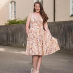 Schnittmuster Kleid Rosenquarz Gr. A - M DE/EN/FR - Sewando