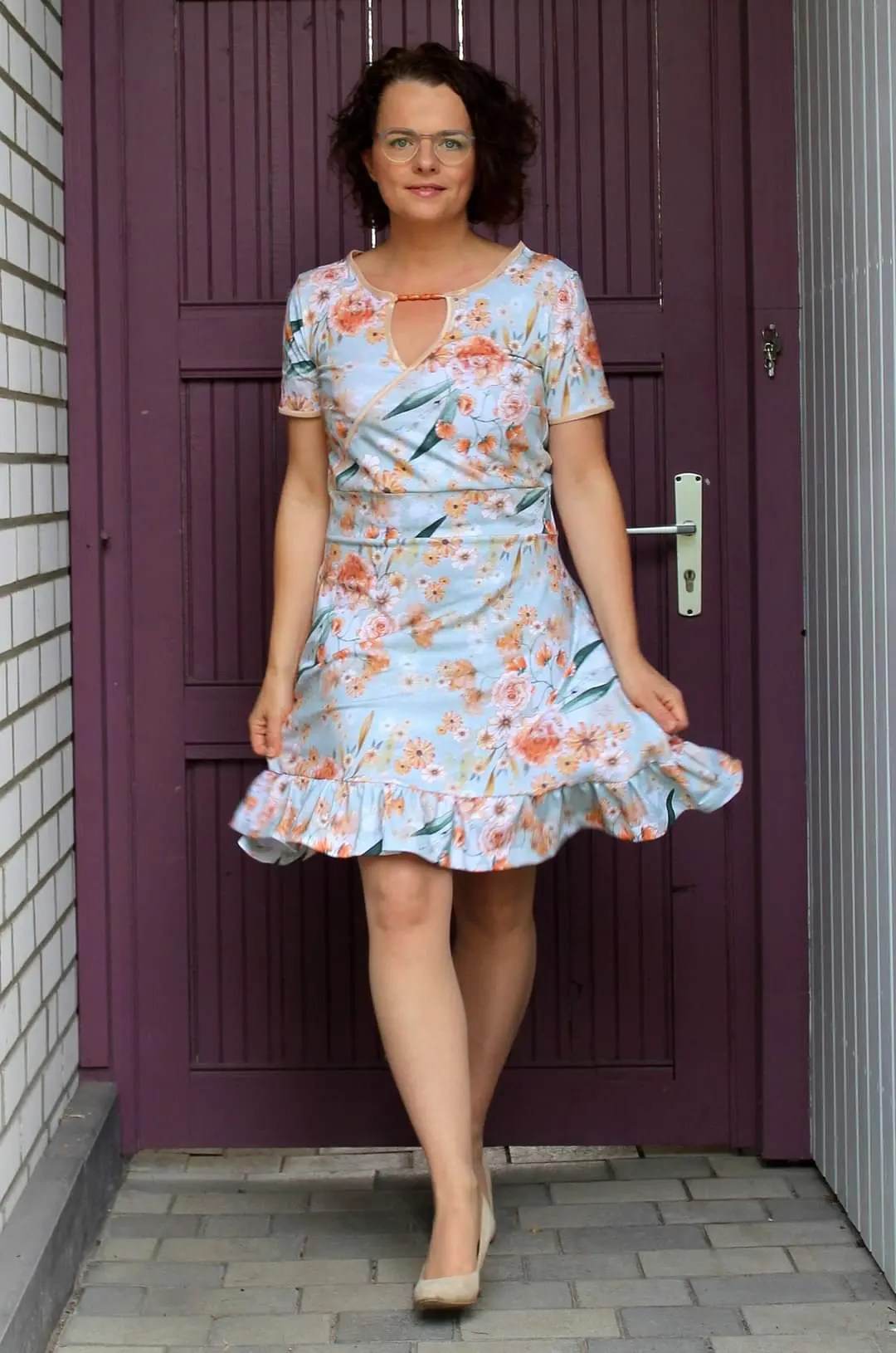 Schnittmuster Kleid Topas Gr. 32 - 56 DE - Sewando