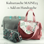 Kombi-eBook MAINE23 + Add on Handtasche Nähanleitung Schnittmuster - Sewando