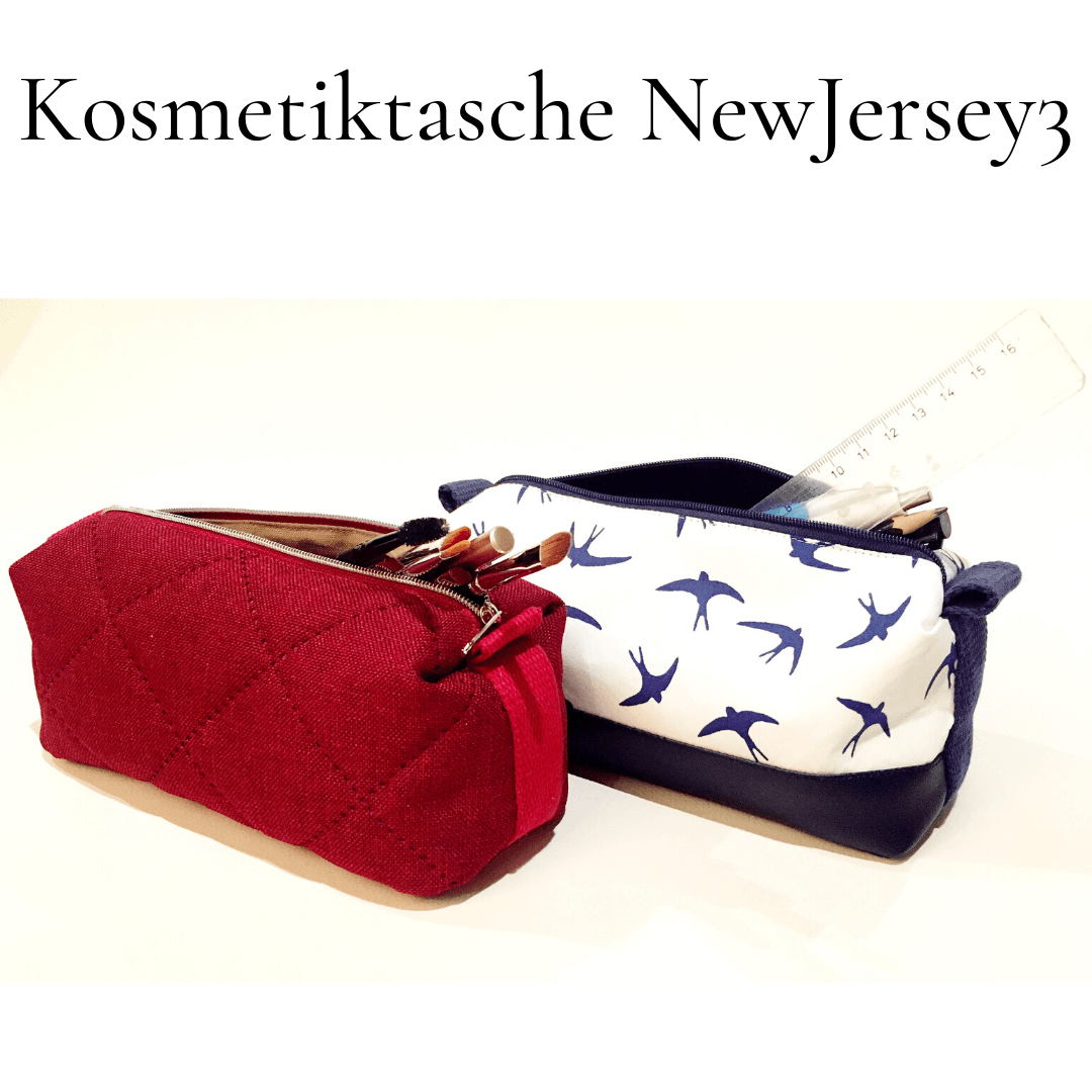 eBook Kosmetiktasche NEW JERSEY3 Nähanleitung Schnittmuster - Sewando
