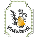 Stickdatei - Olivenöl - Schilder - Sewando